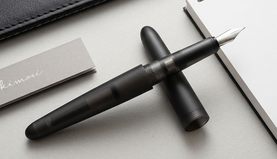 kakimori plnici pera frosted - graphite